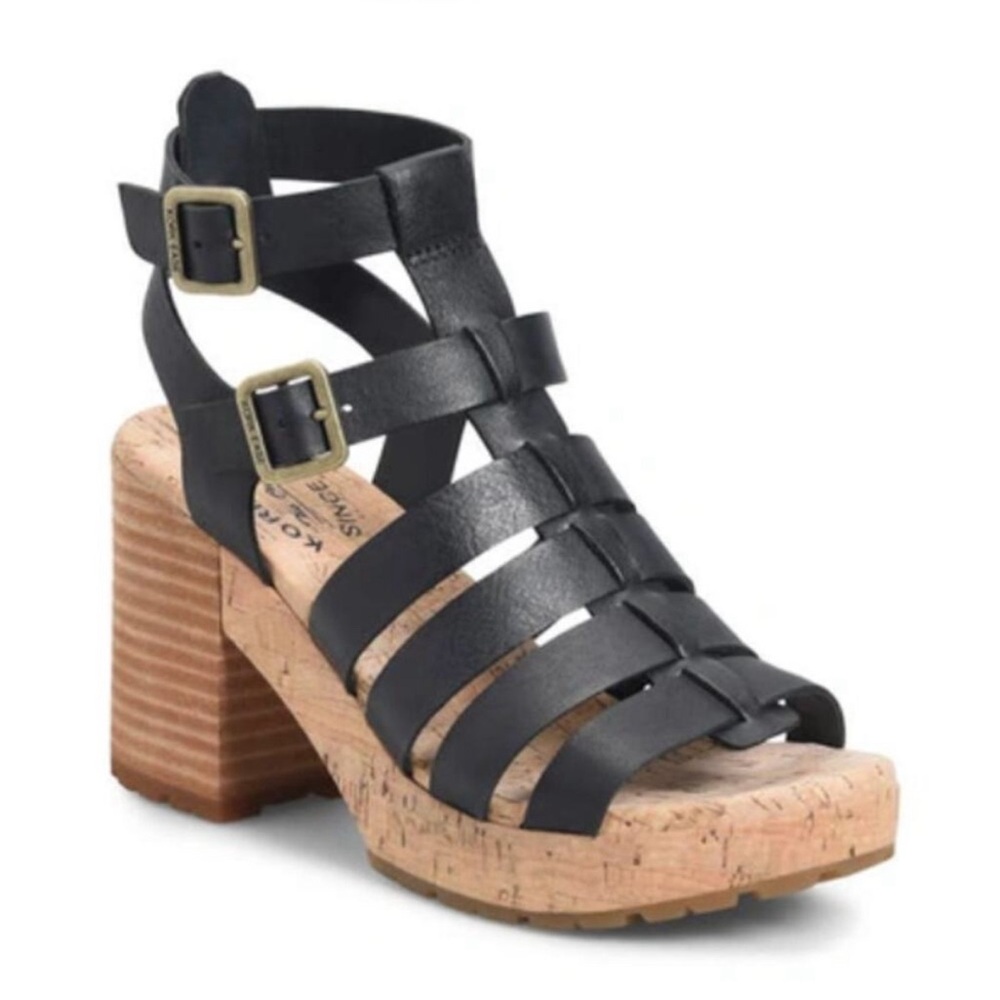 NWOT Kork Ease Camille Sandals in black.
Size 9. - Picture 2 of 4